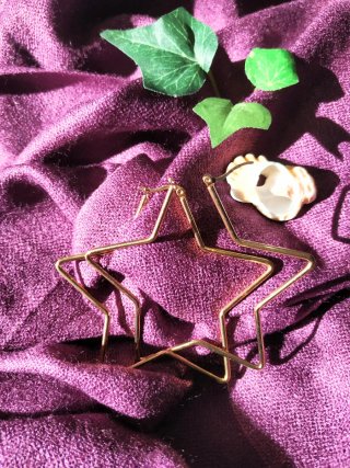 Pendientes Grandes Estrella