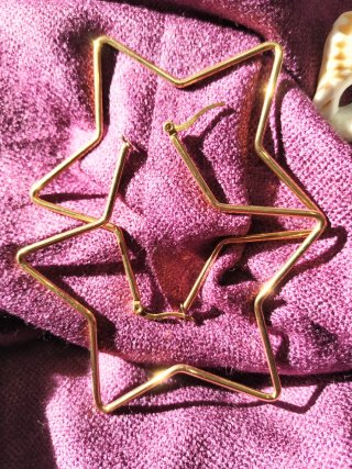 Pendientes Grandes Estrella