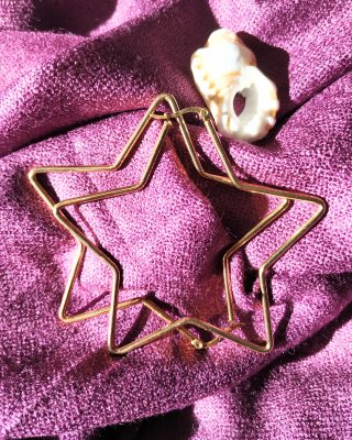 Pendientes Grandes Estrella