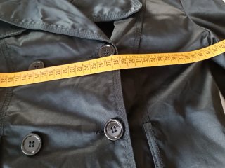 Trench donna nero
