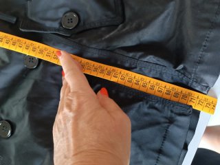 Trench donna nero