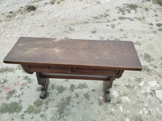 Mesa Castellana Antigua Madera