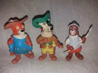 LOTE FIGURAS PVC DARTACAN STAR TOYS