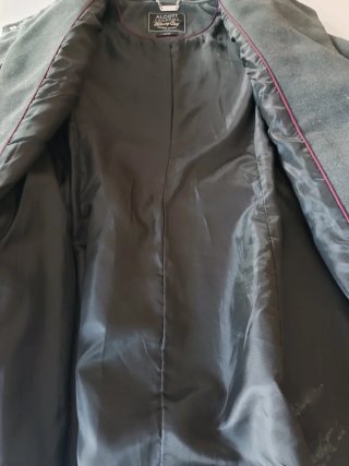 Giacca donna grigia con cintura