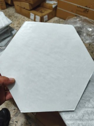 Paneles Acústicos Hexagonales Gris Claro 240 und