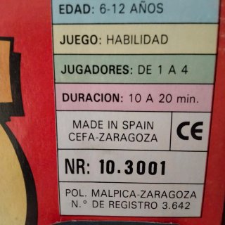 Juego El Chichonazo de Cefa (1990)