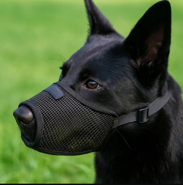 Mascarilla para Perro de Malla Transpirable XL