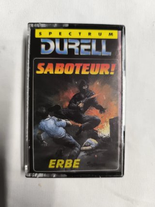 Saboteur Spectrum Durell Cassette