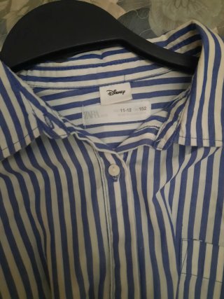 Camisa Rayas Mickey Mouse Zara