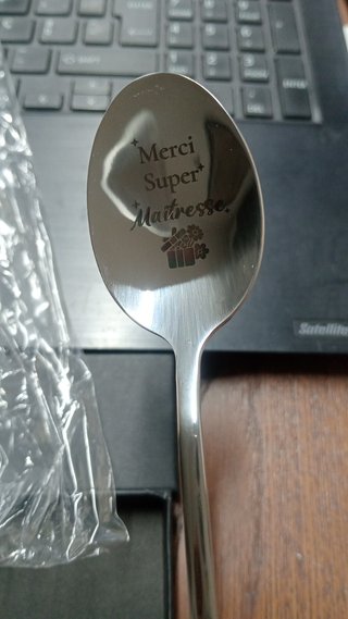 Colher Merci Super Maîtresse Aço Inox