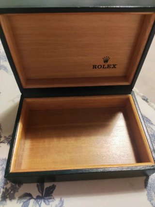 Caja de madera Rolex