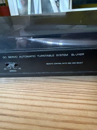 Tocadiscos Technics SL-J110-R