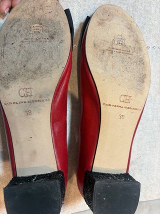 Bailarinas Rojas CH Talla 38