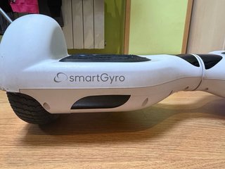 Hoverboard SmartGyro blanco +2 fundas + cargador