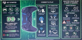 Mando Gaming Battletron Bluetooth PS4/PC
