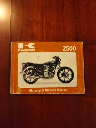 Pocket Manual - Kawasaki Z500