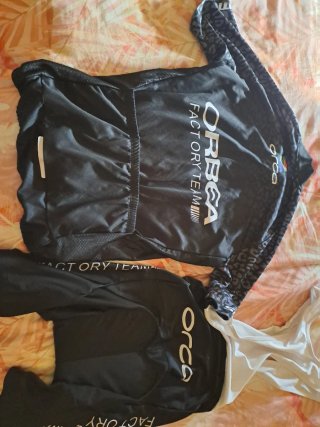 Maillot y culotte Orca Orbea Factory Team talla L
