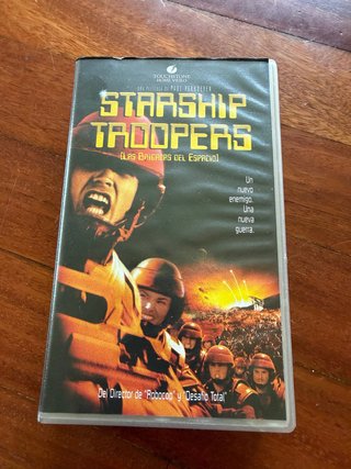 VHS Starship Troopers: Las Brigadas del Espacio