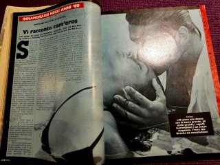 Rivista Vintage MODA Maggio 1985 Shields Delon