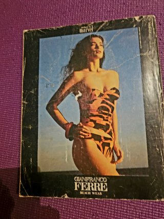 Rivista Vintage MODA Maggio 1985 Shields Delon