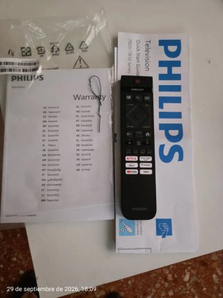 Smart TV Philips 43 Negro