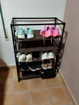 Zapatero de 5 niveles