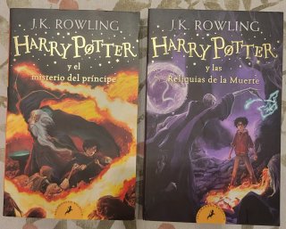 🇪🇦 coleccion 1-7 Libros Harry Potter