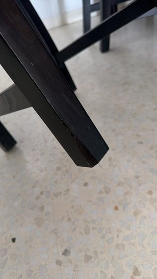 4 Sillas IKEA de madera
