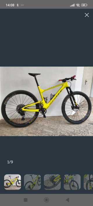 Bicicleta de Montaña Scott Spark RC