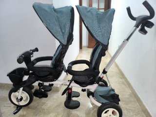 Triciclo Gemelar para Niños