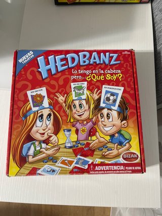 Juego de mesa Hedbanz de Bizak