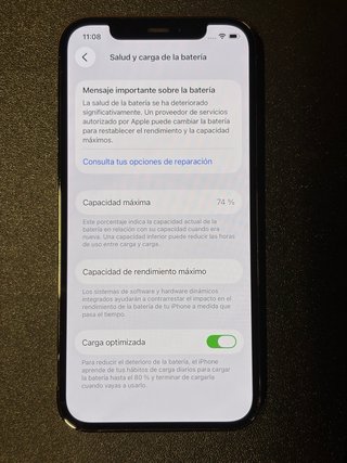 iPhone 12 Pro 128GB Negro | 75% batería | Face ID
