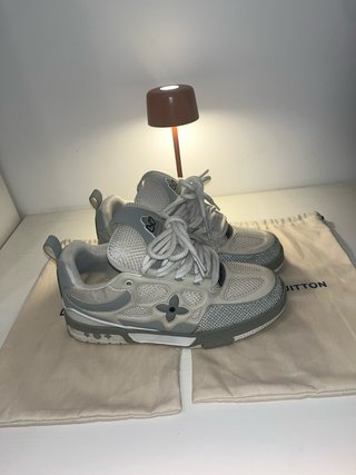 Louis Vuitton Skate grigie e bianche