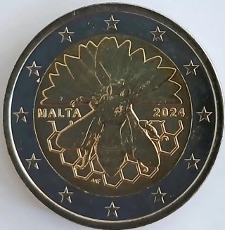 2 Euros conmemorativos Malta 2024