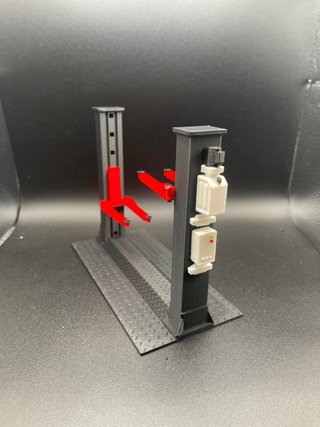 Modello di ascensore 1/43 per modellismo