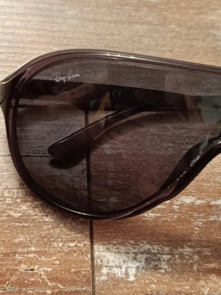 Occhiali da sole Ray-Ban mascherina neri