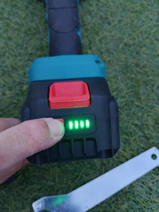 Amoladora Radial 21V con Batería