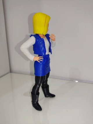 Figura Androide C-18 Impresión 3D
