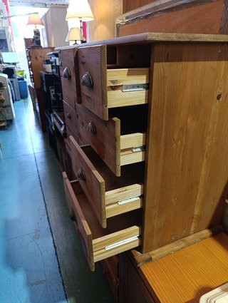 MUEBLE CAJONERA RÚSTICO /BOTICARIO