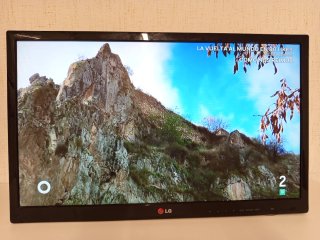 TV LG 24 Pulgadas con Soporte de Pared