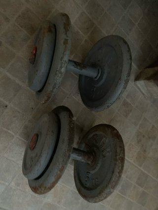 2 Mancuernas 8 kg cada una