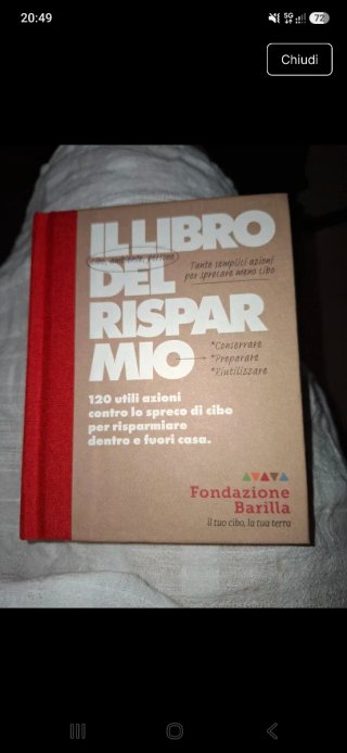 Il libro del risparmio #Barilla #gift #book #libro