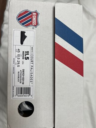 Zapatillas K-Swiss Negras