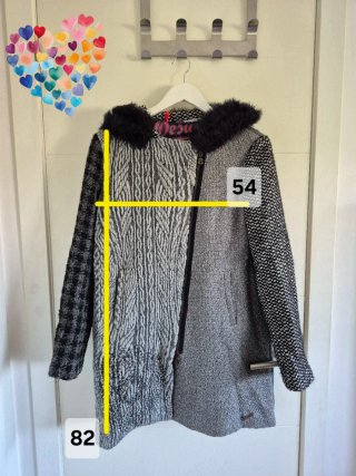 Abrigo Desigual Talla 44