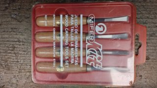 Juego Gubias Mifer Talla Madera