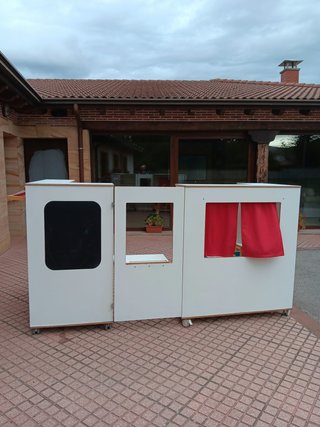 Cocina y Supermercado de Juguete con Ruedas