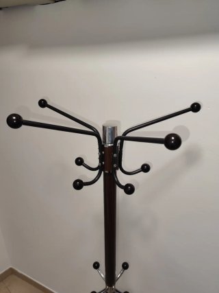 Perchero de pie de madera 165cm