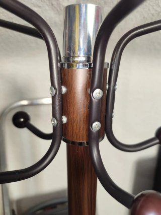 Perchero de pie de madera 165cm