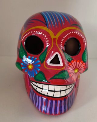 Calavera Mexicana Decorativa grande
