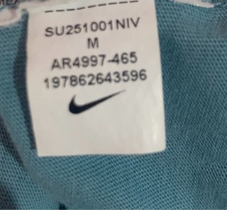 Camiseta Nike Sportswear Club Talla M Turquesa
